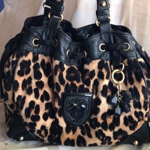 Juicy couture leopard print bag
